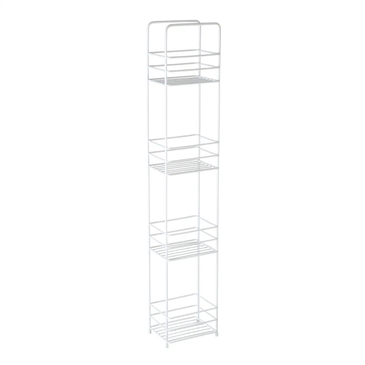 Dara 4 Tier White Rectangle Storage Caddy