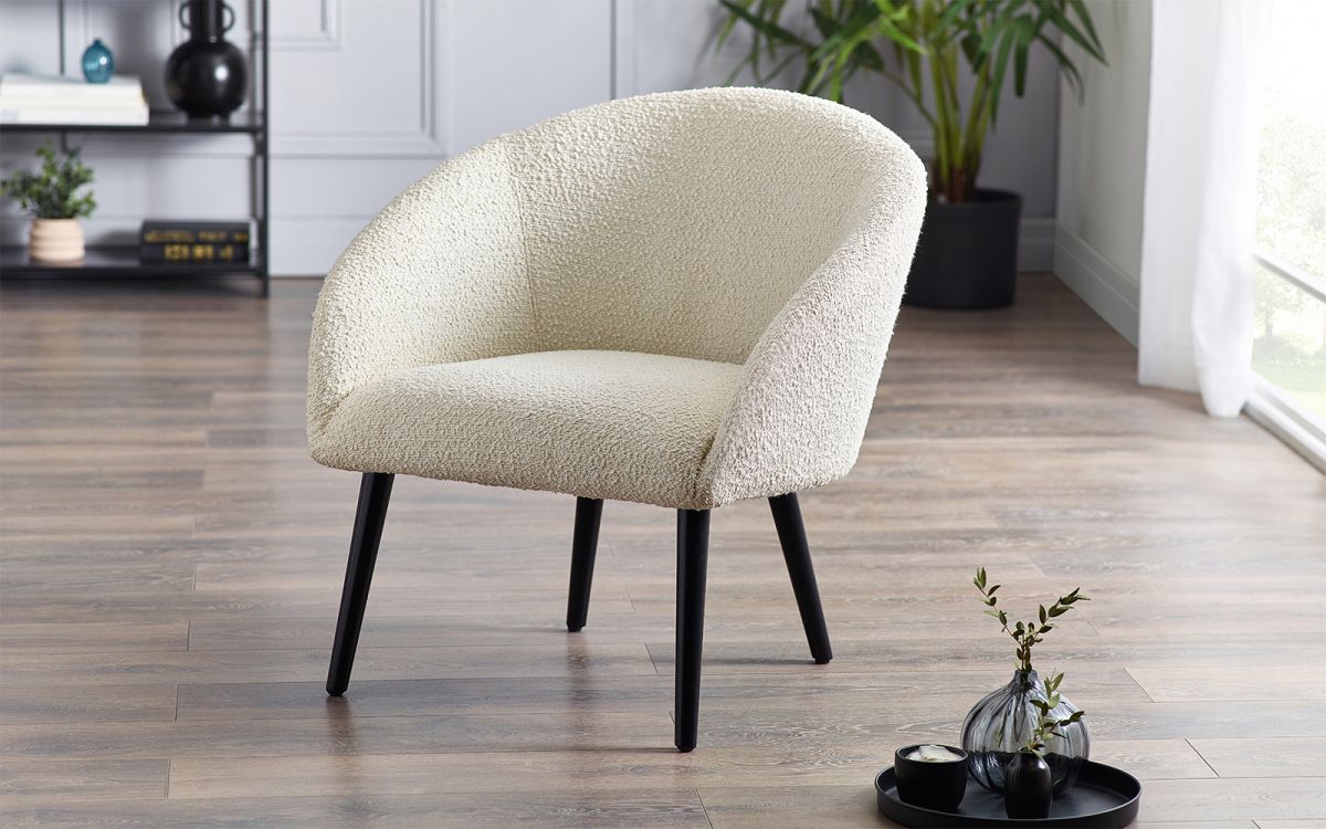 Amari Boucle Accent Chair