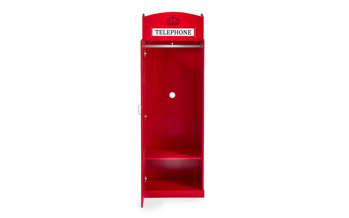 Telephone Box Wardrobe