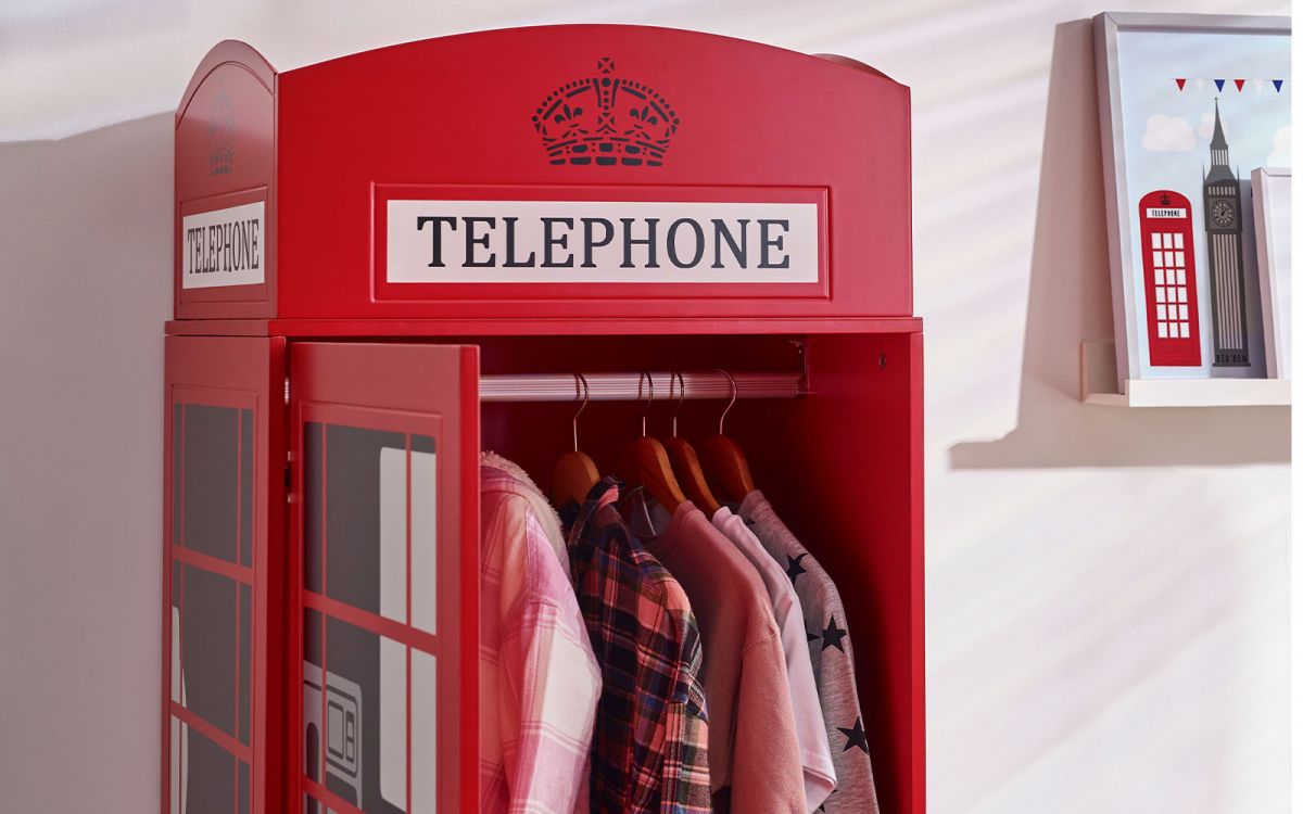 Telephone Box Wardrobe