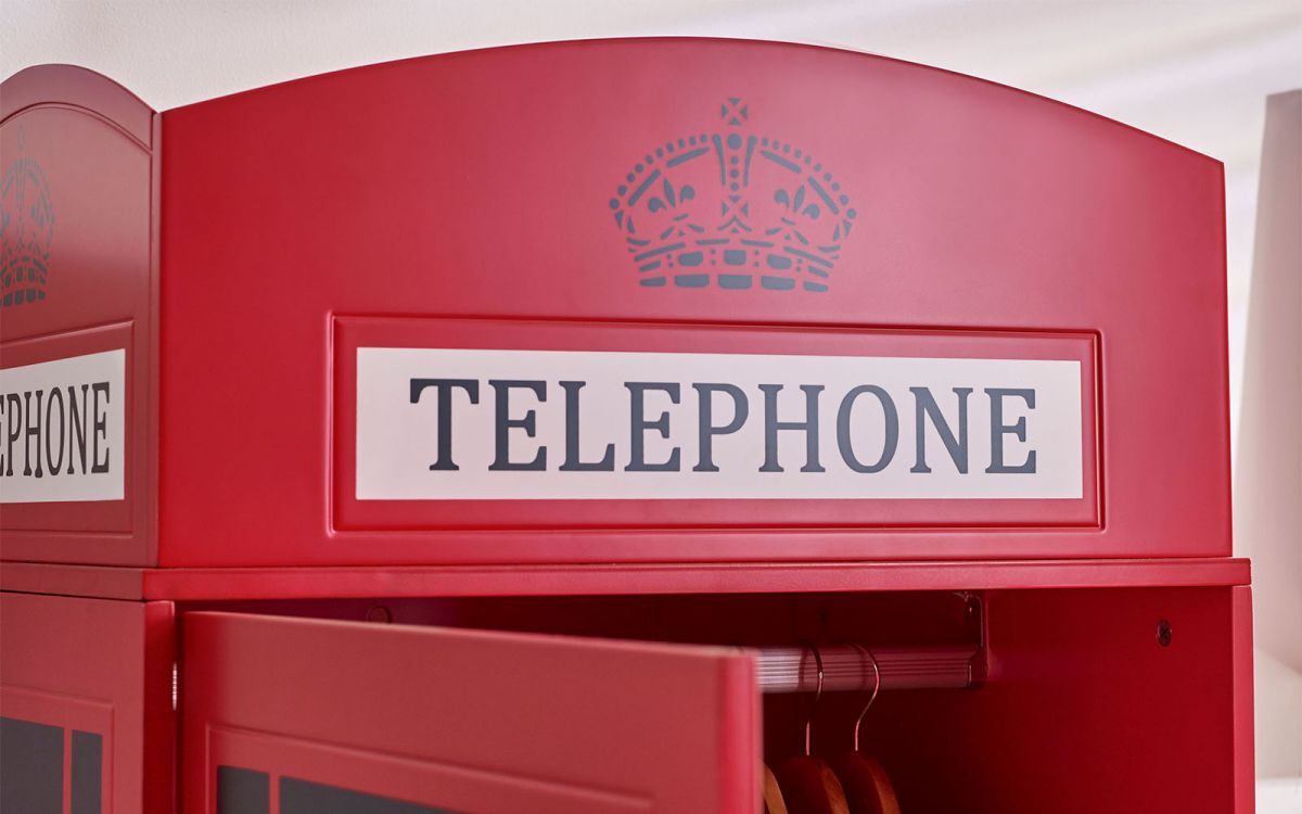 Telephone Box Wardrobe