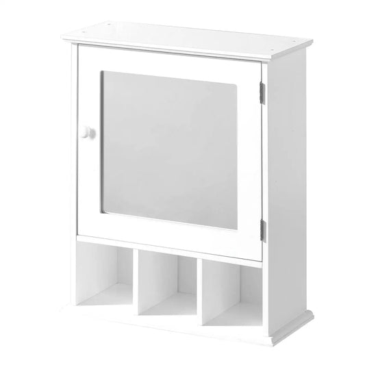 Port Mirrored Door Bathroom Cabinet