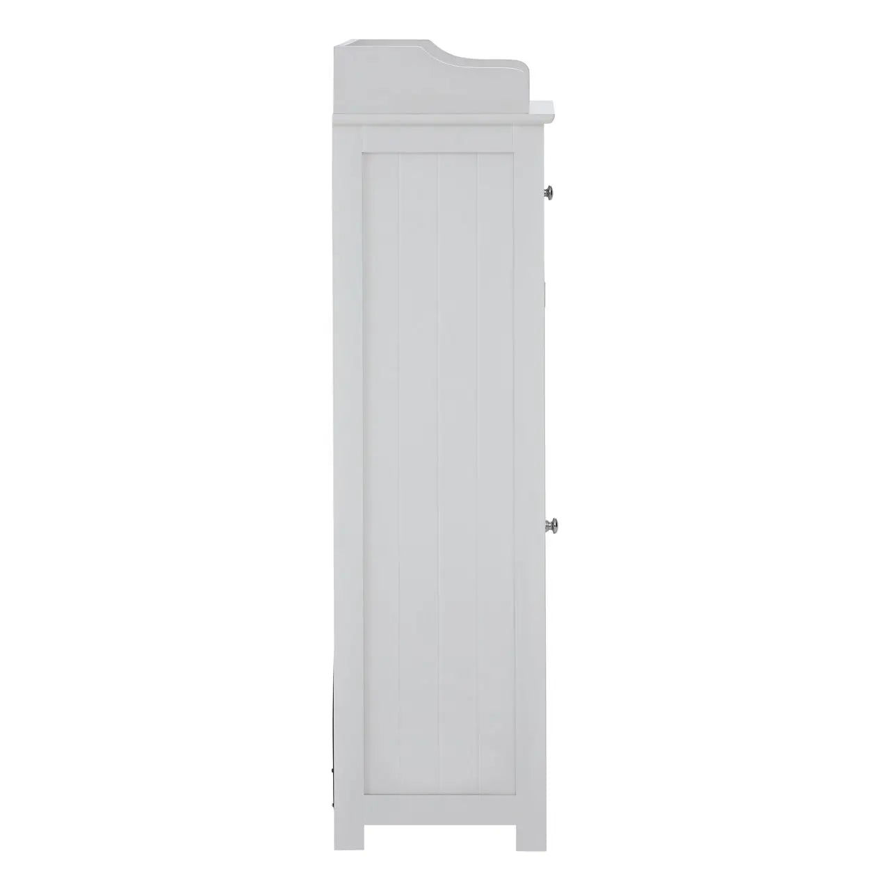 Portland Glass Door Floor Standing Cabinet