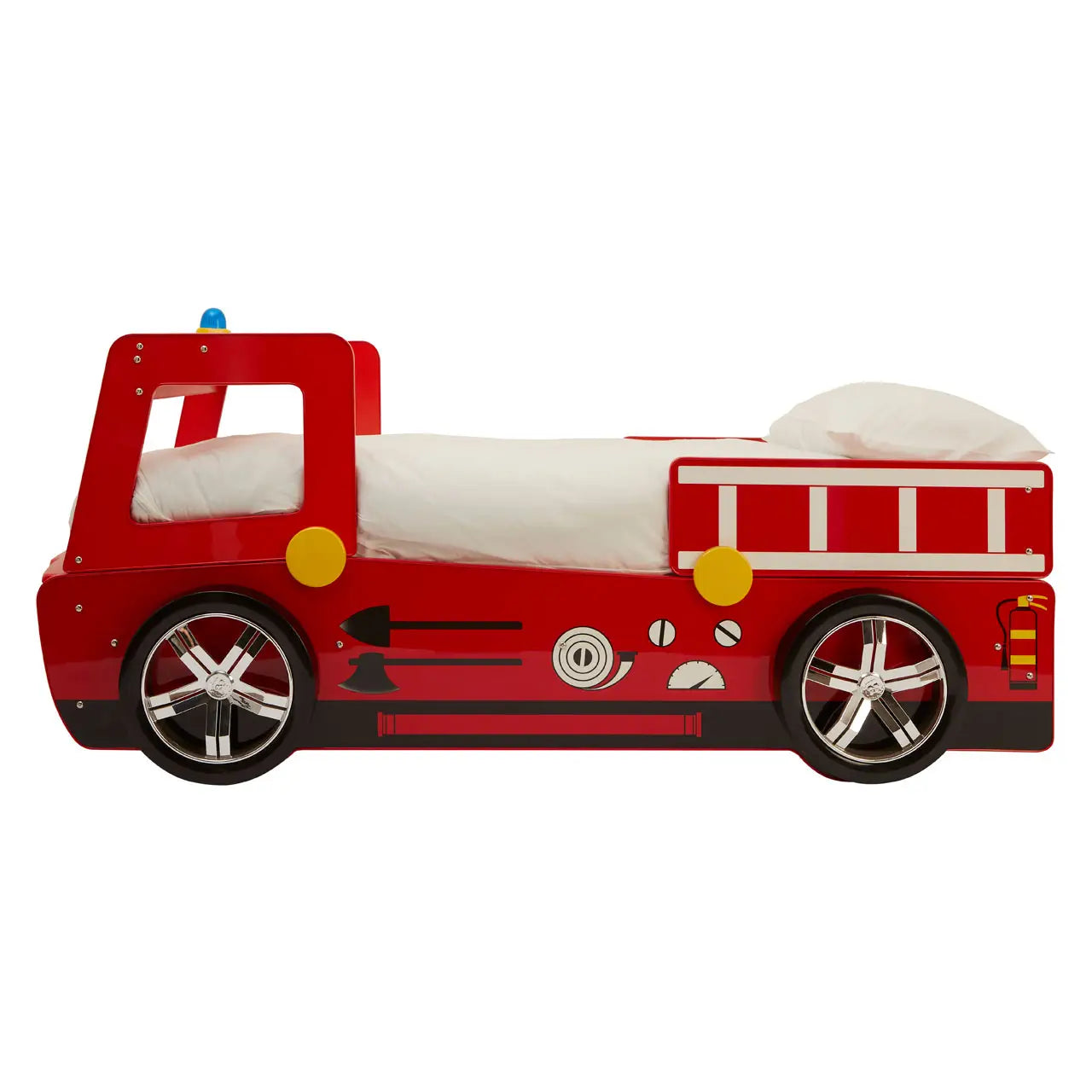 Red Fire Engine Bed