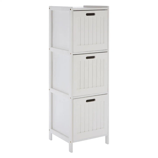 Dara 3 Drawer Rustic Bathroom Shelf Unit