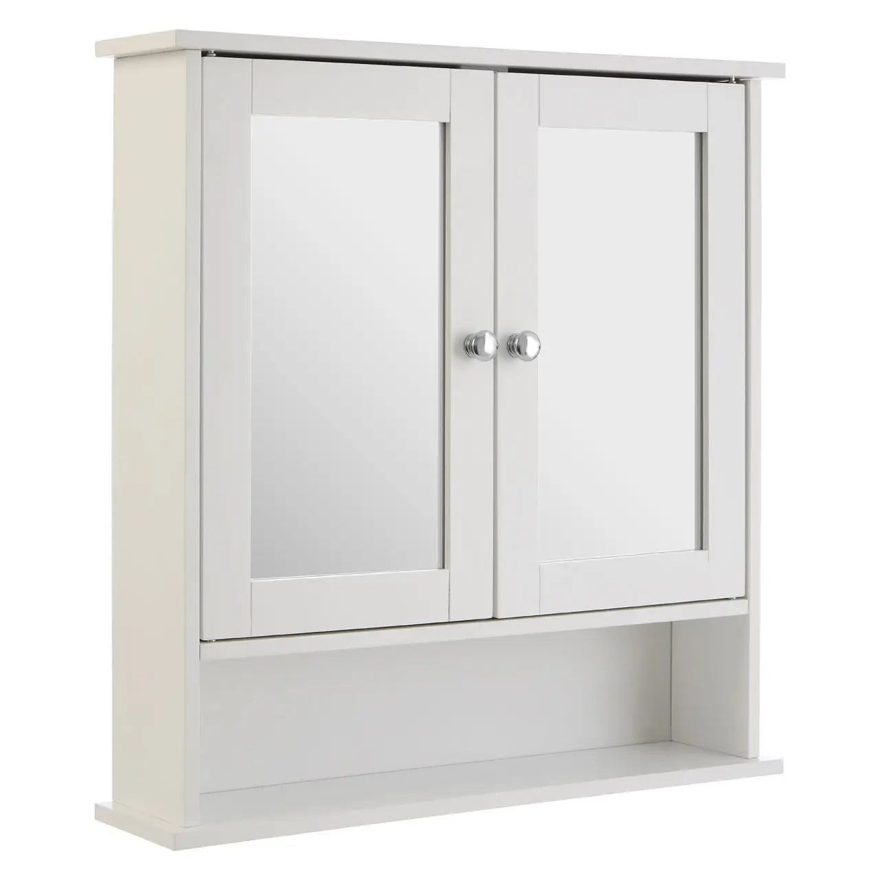 Portland Bathroom Cabinet with Mirrored Doors