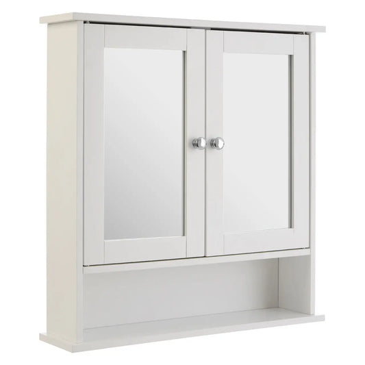 Portland Bathroom Cabinet with Mirrored Doors