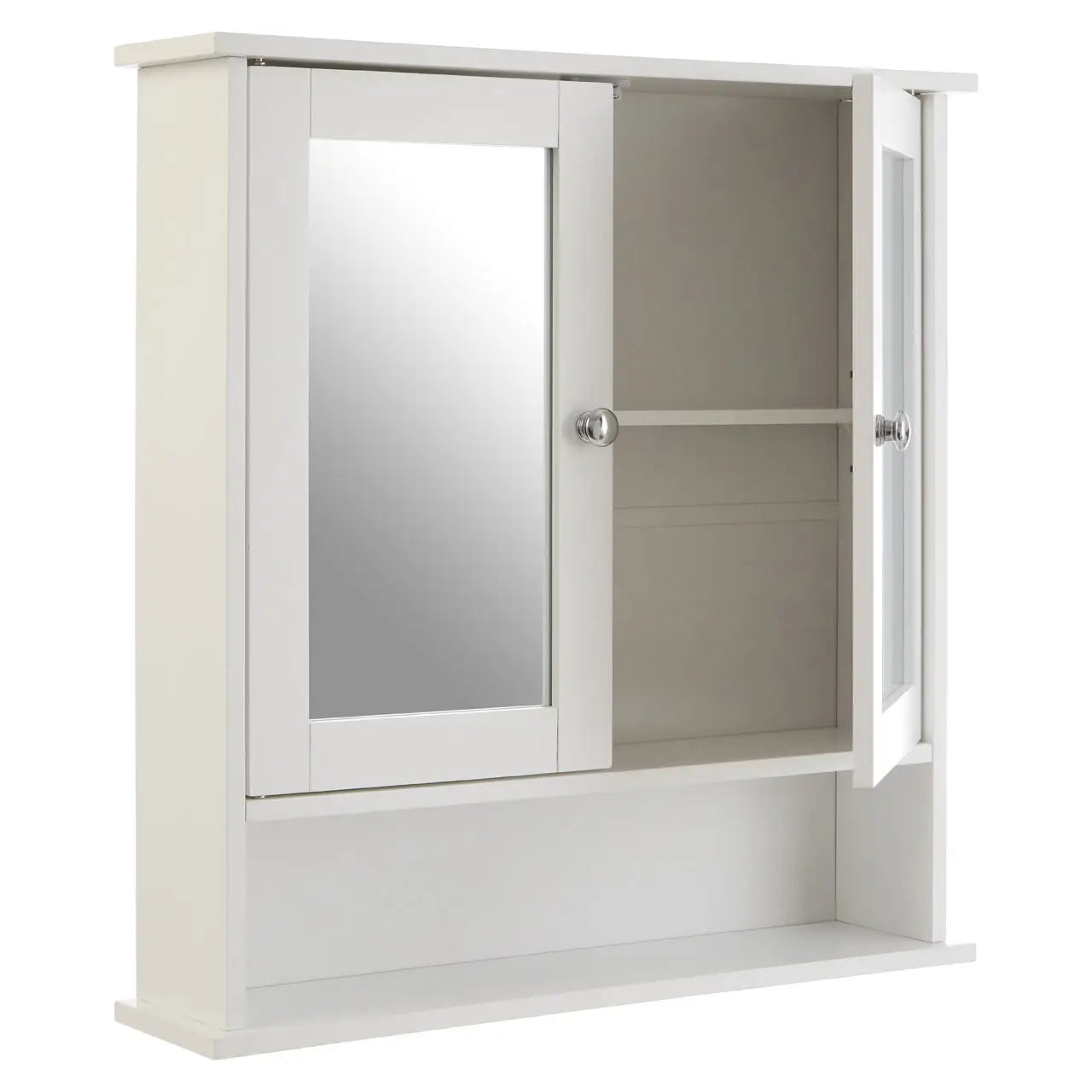 Portland Bathroom Cabinet with Mirrored Doors