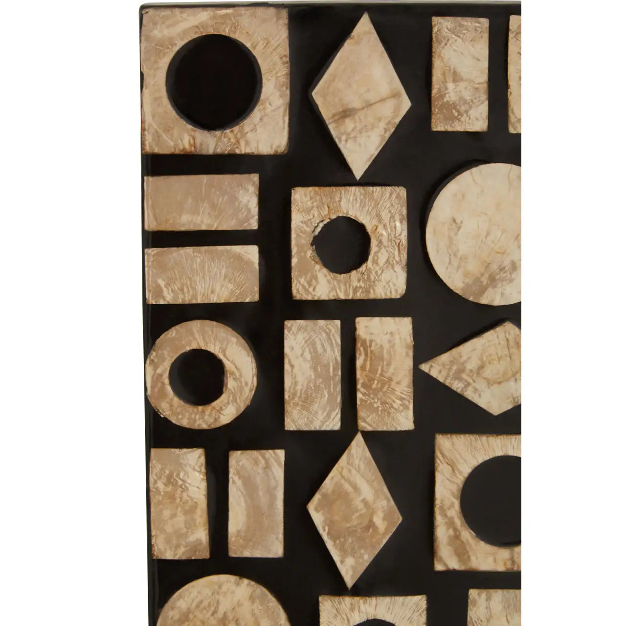 Palu Black & Gold Wall Mirror
