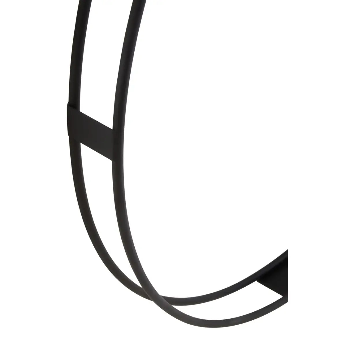Beauly Black Dual Ring Wall Clock