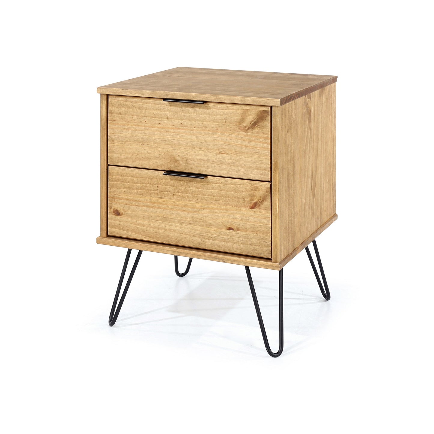 Augusta 2 Drawer Bedside Cabinet