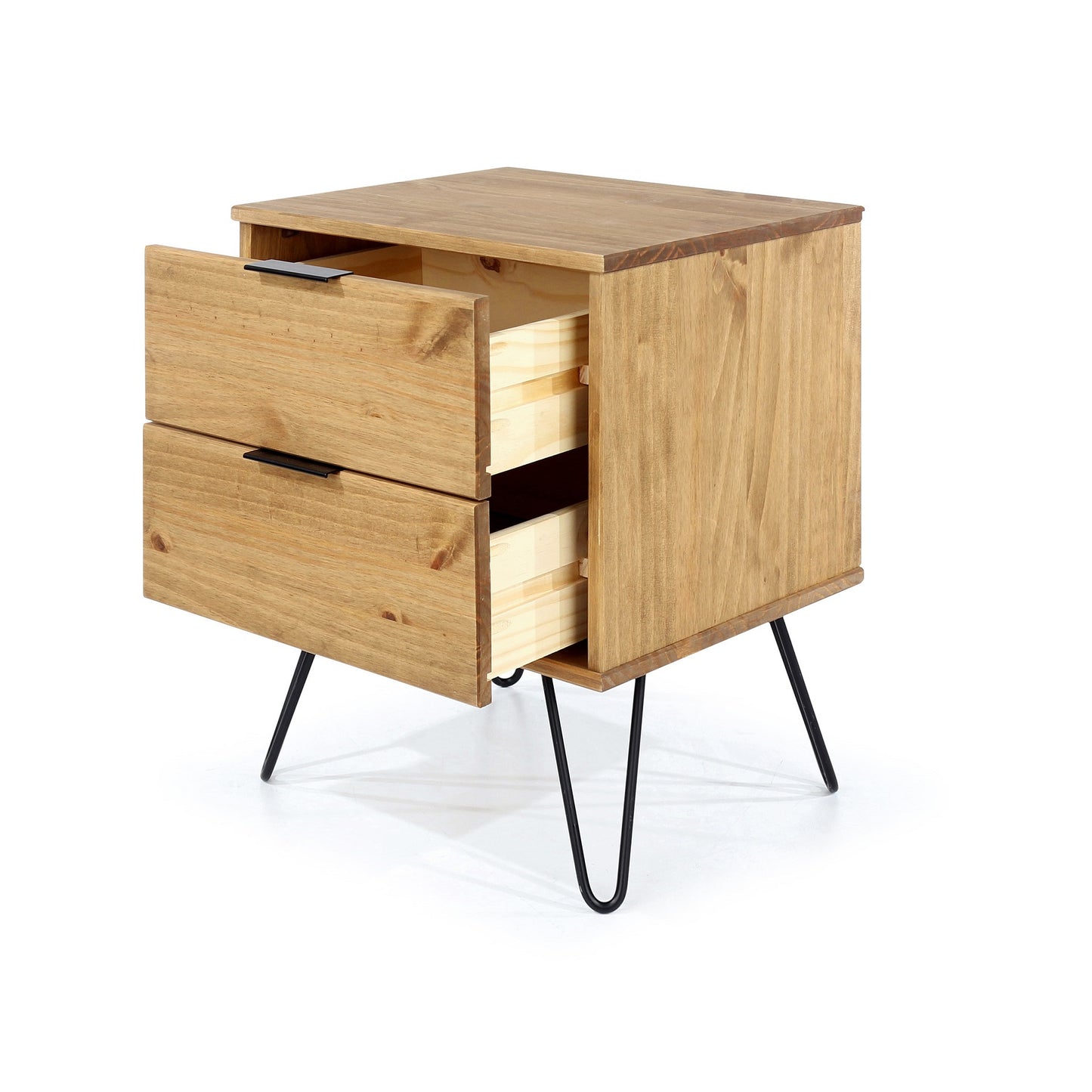 Augusta 2 Drawer Bedside Cabinet
