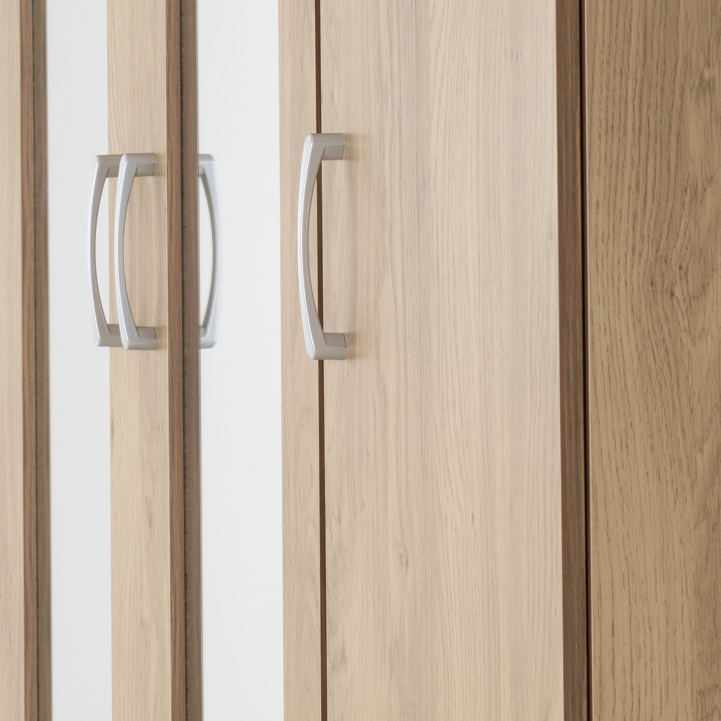 Charles 3 Door 2 Drawer Mirrored Wardrobe