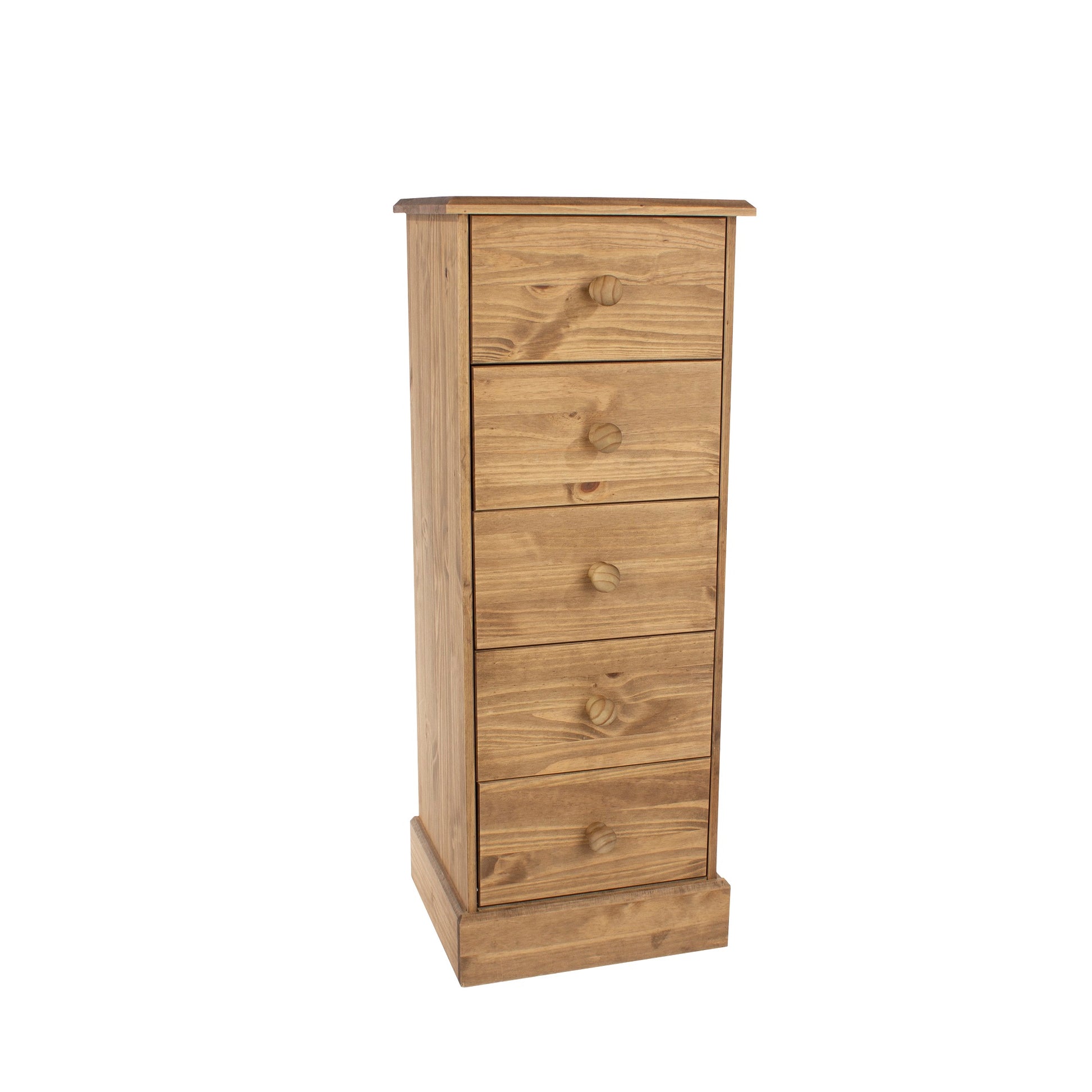 5 Drawer Narrow Chest Of Drawers