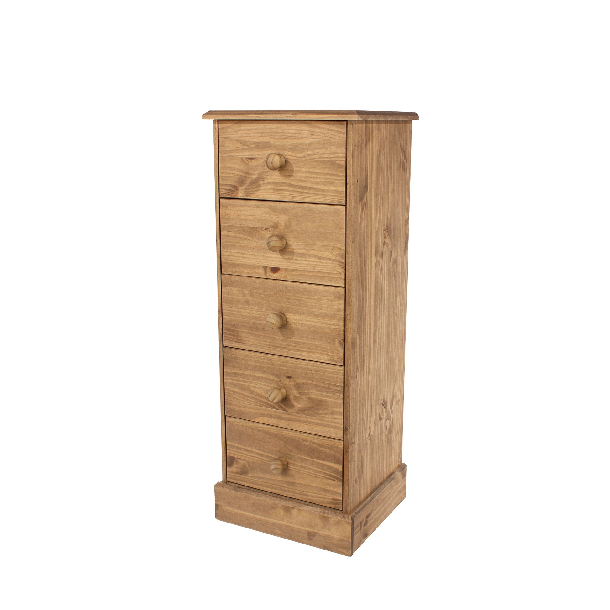 5 Drawer Narrow Chest Of Drawers