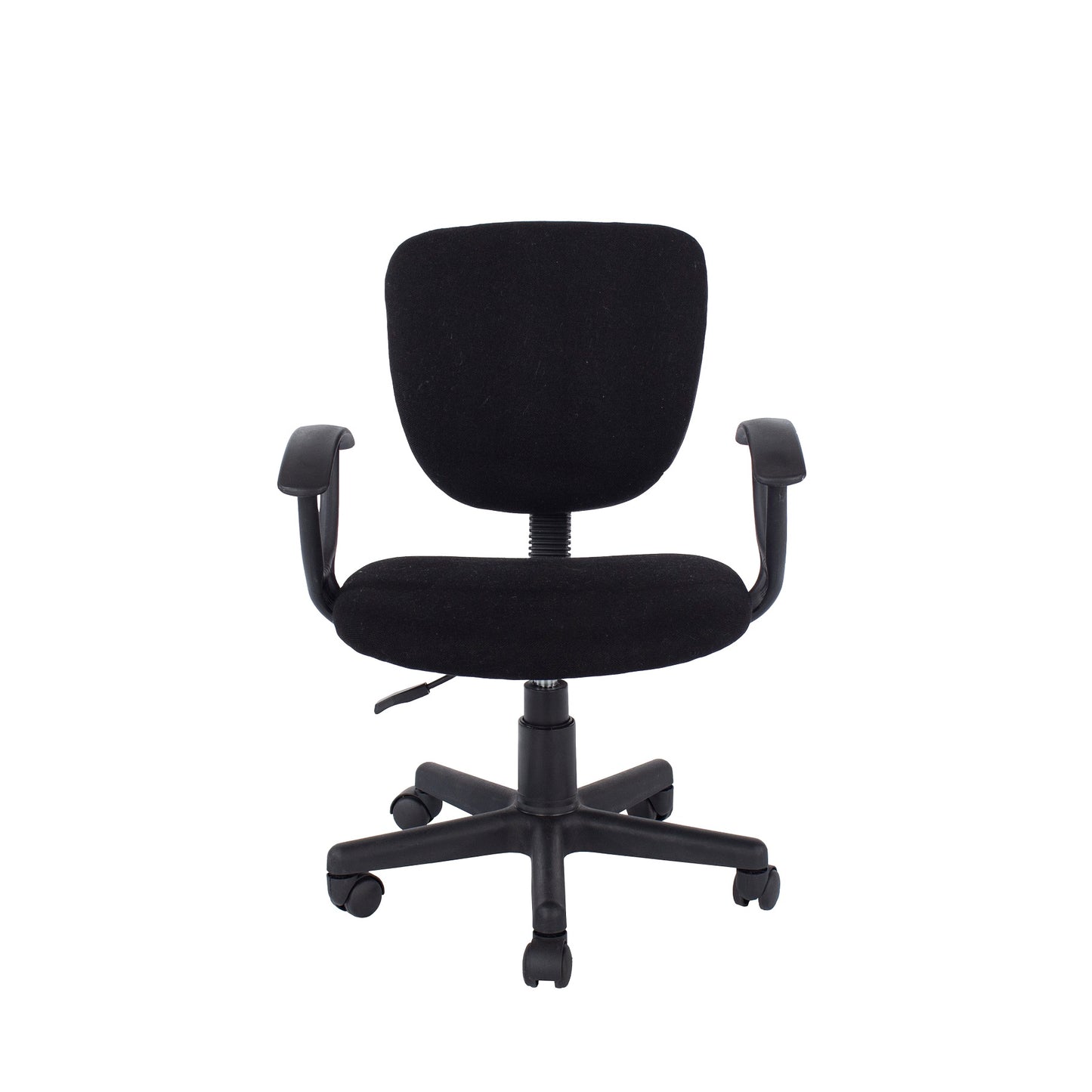 Loft Study Chair with Black Fabric Back & Seat