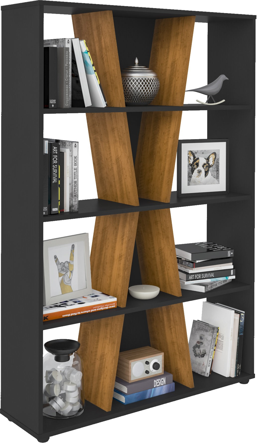 Naples Medium Bookcase