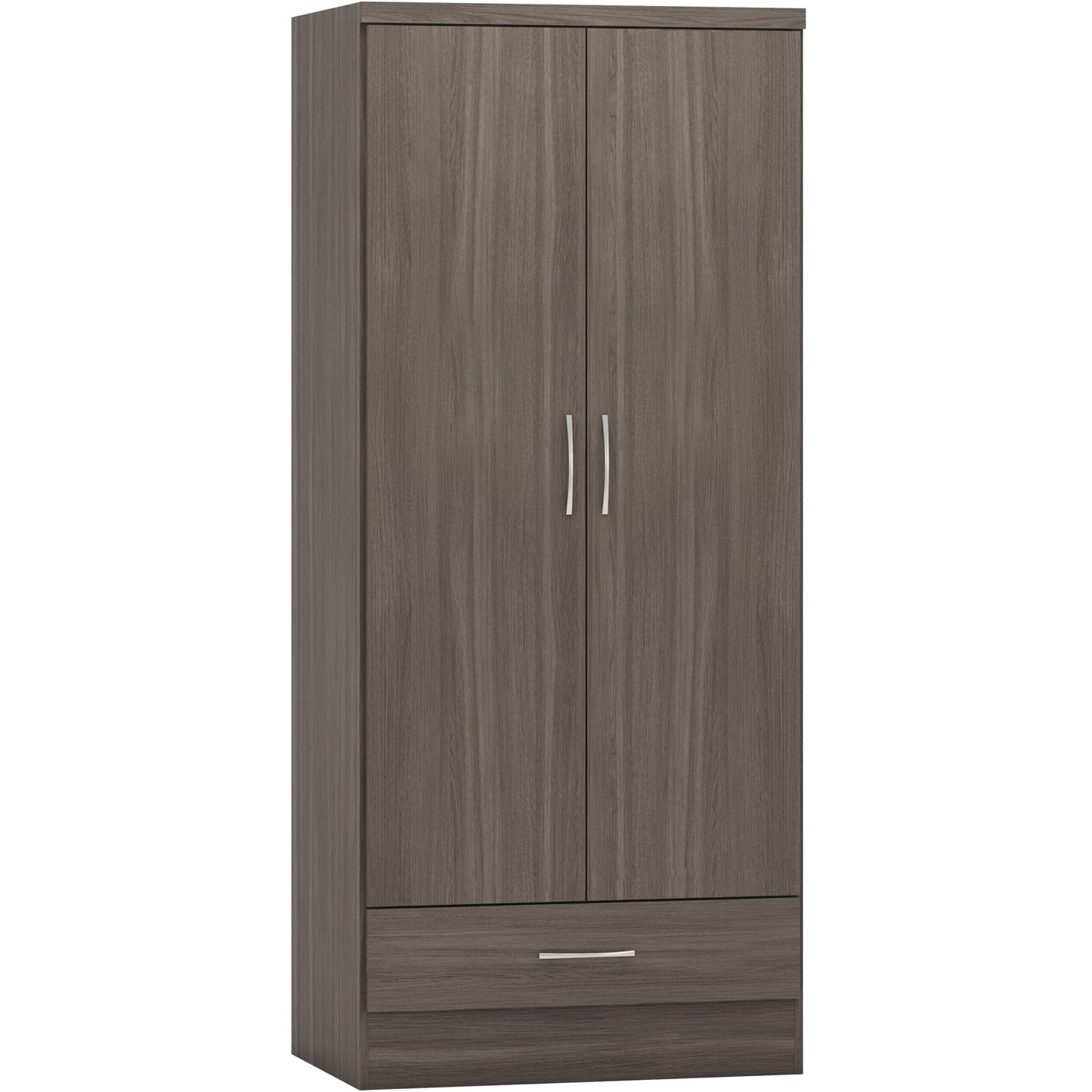 Nevada 2 Door 1 Drawer Wardrobe