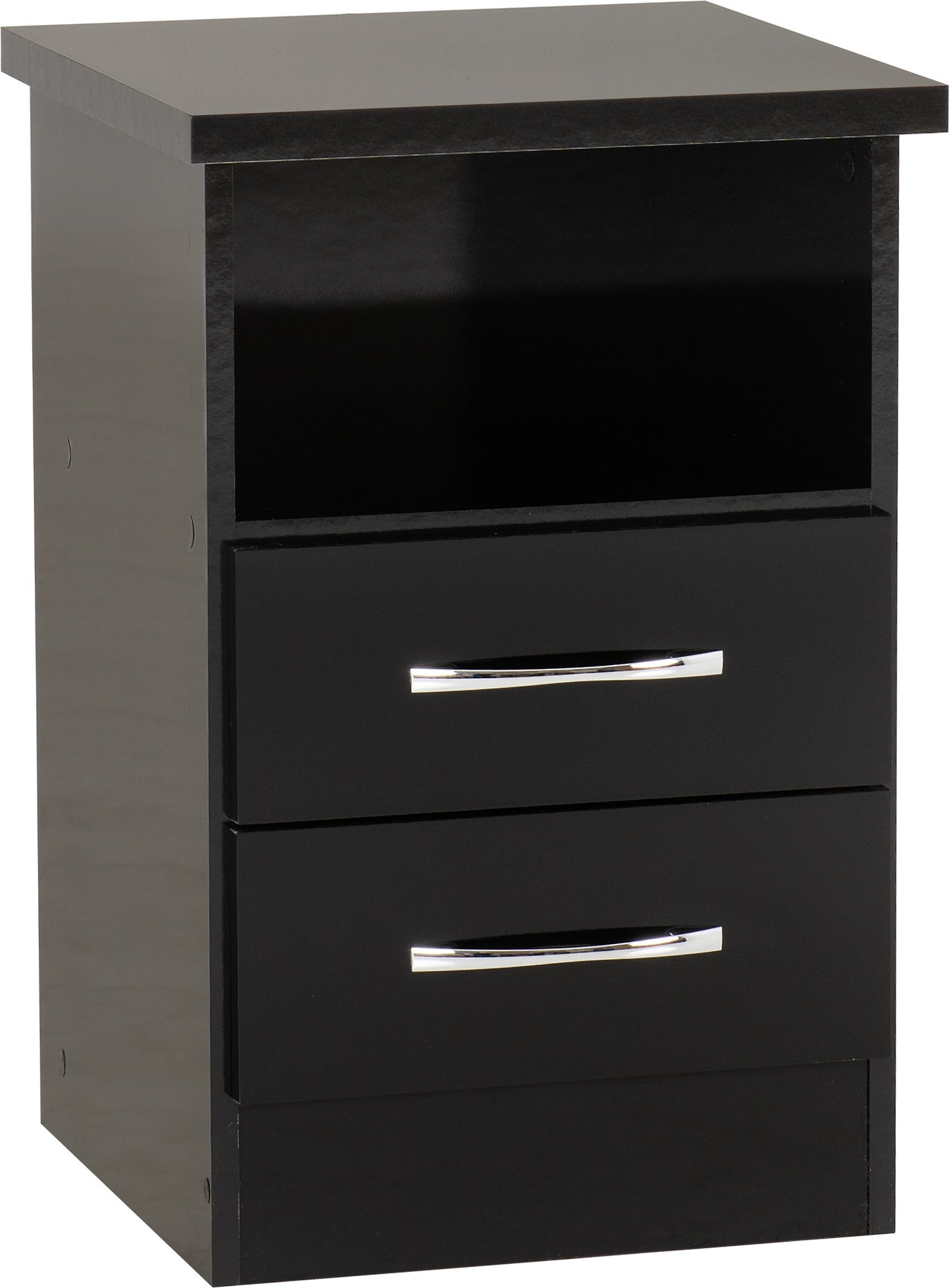 Nevada 2 Drawer Bedside Unit