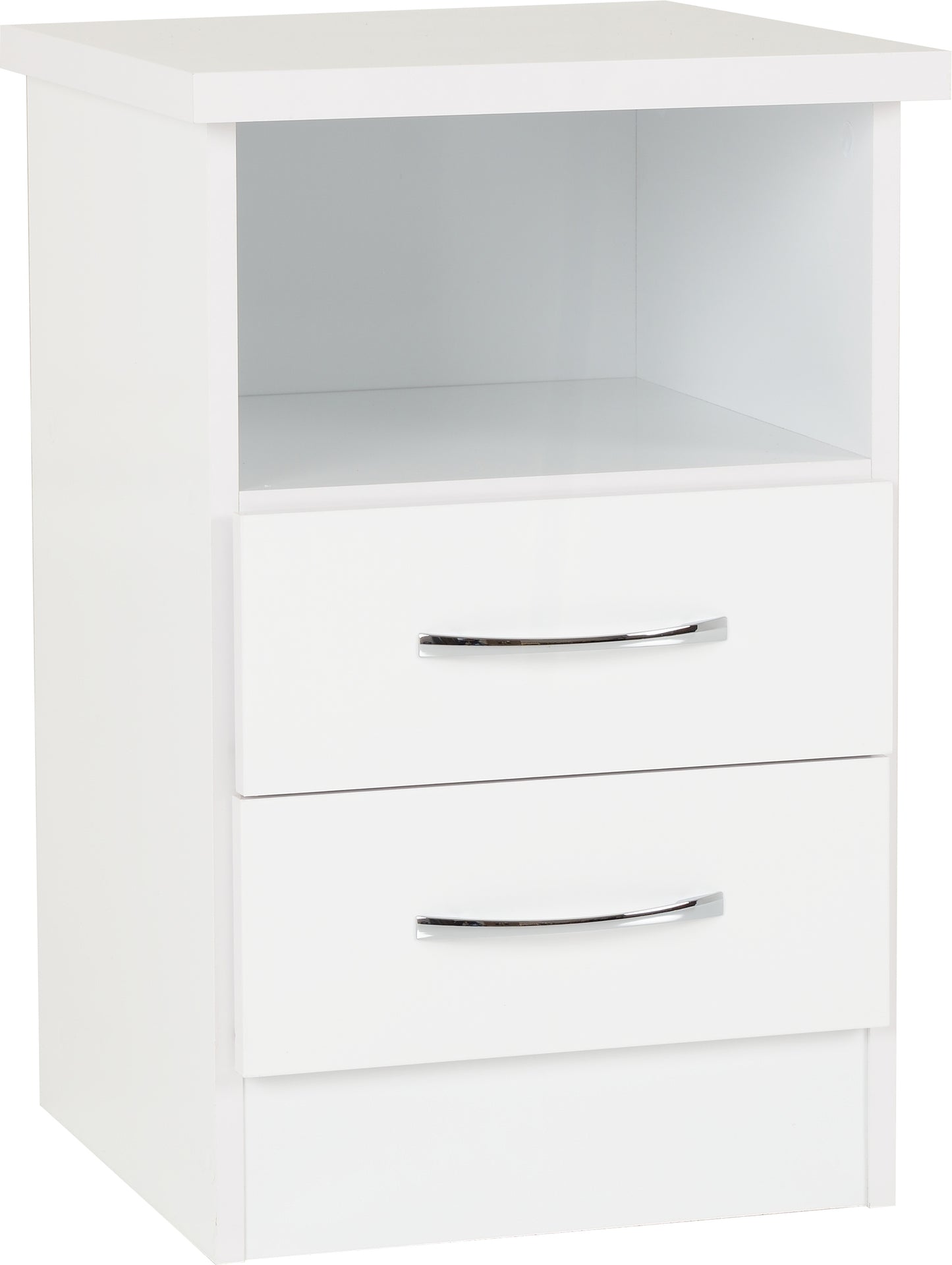 Nevada 2 Drawer Bedside Unit