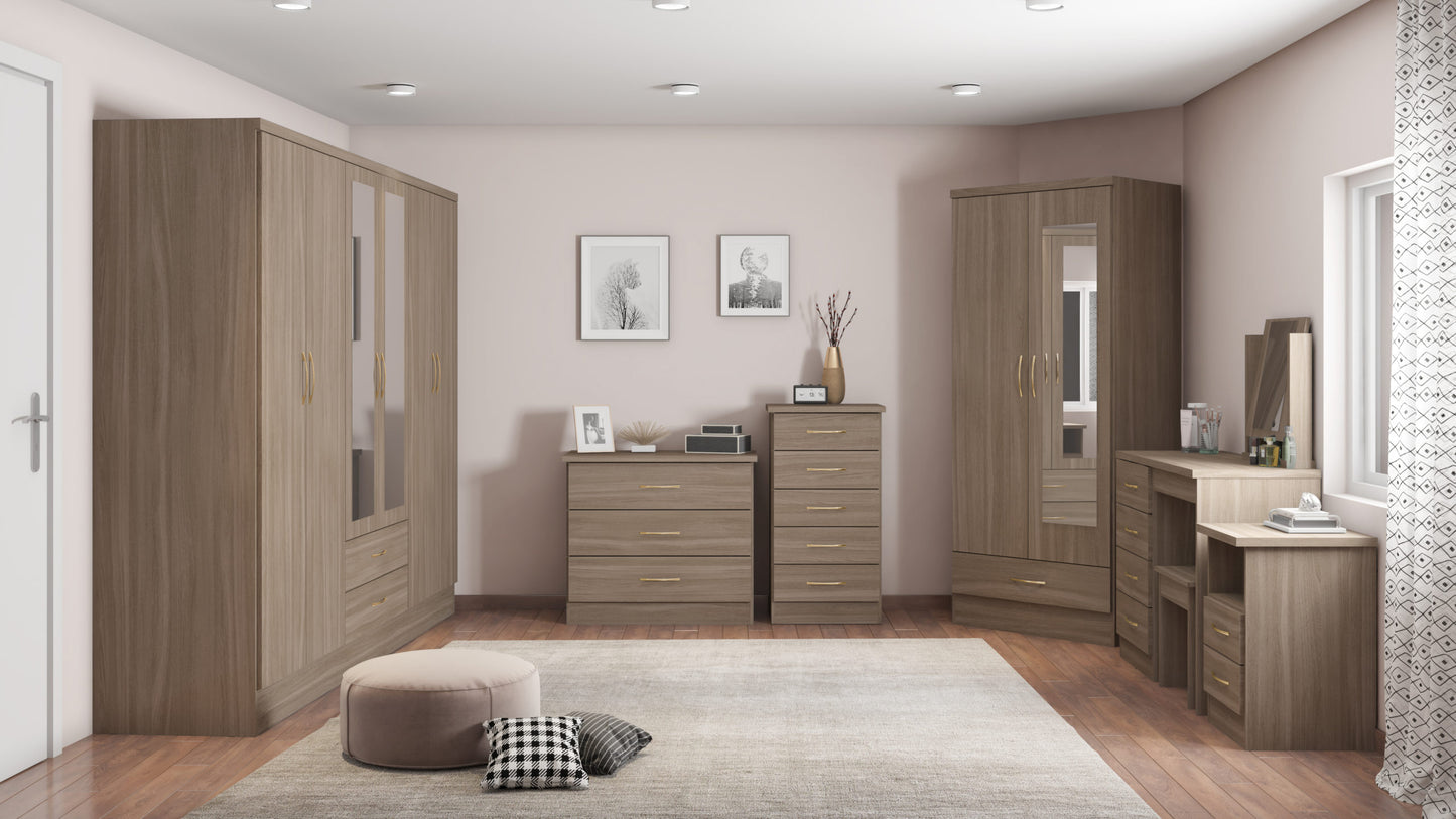 Nevada 4 Drawer Dressing Table Set