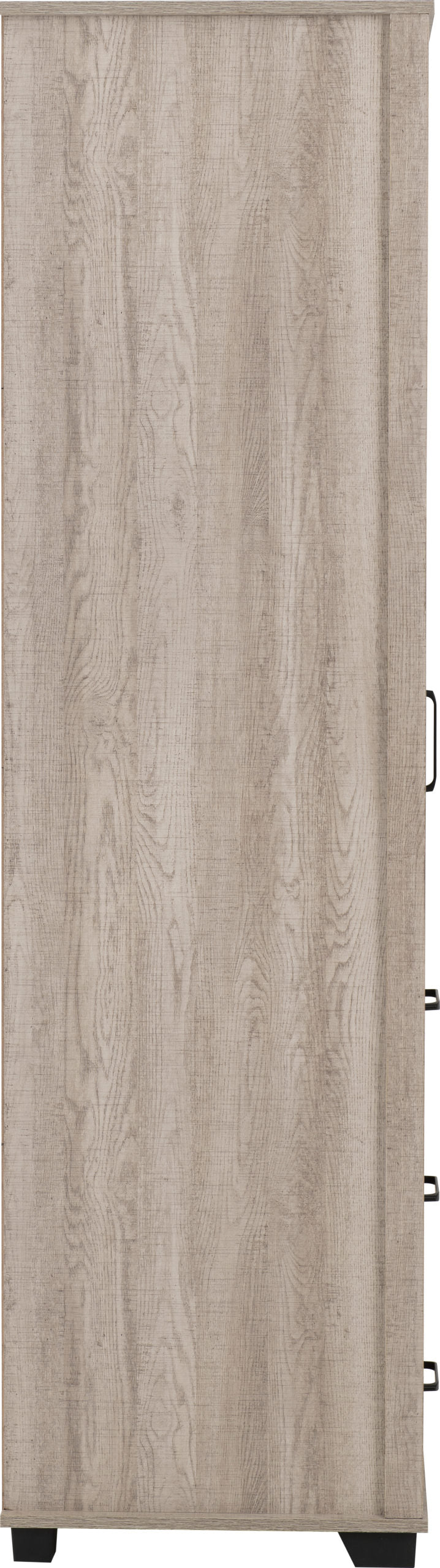 Oliver 1 Door 3 Drawer Open Shelf Wardrobe