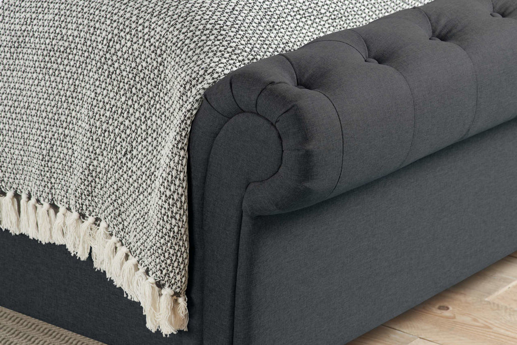 Side Lifting Ottoman Bed