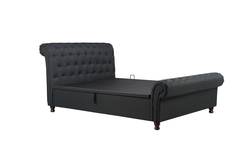 Side Lifting Ottoman Bed