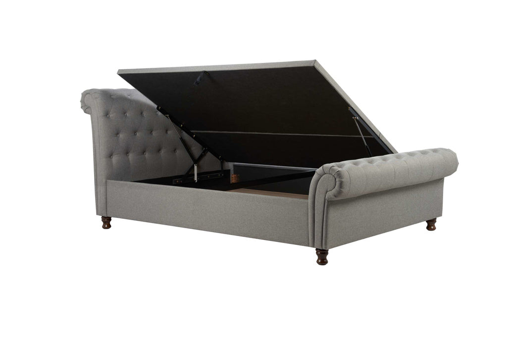 Side Lifting Ottoman Bed