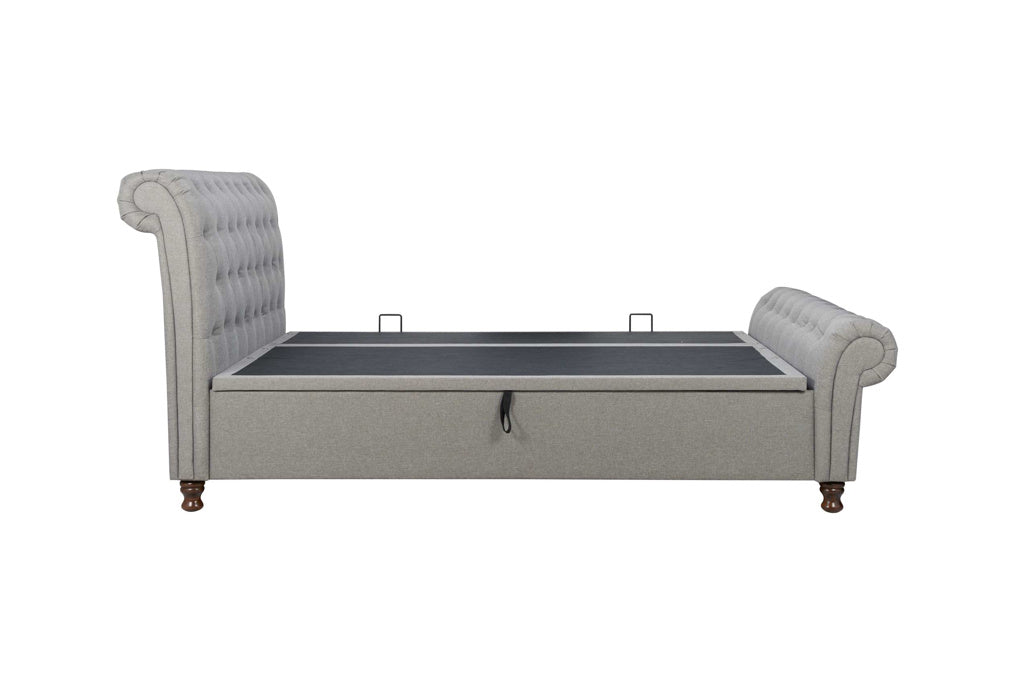 Side Lifting Ottoman Bed