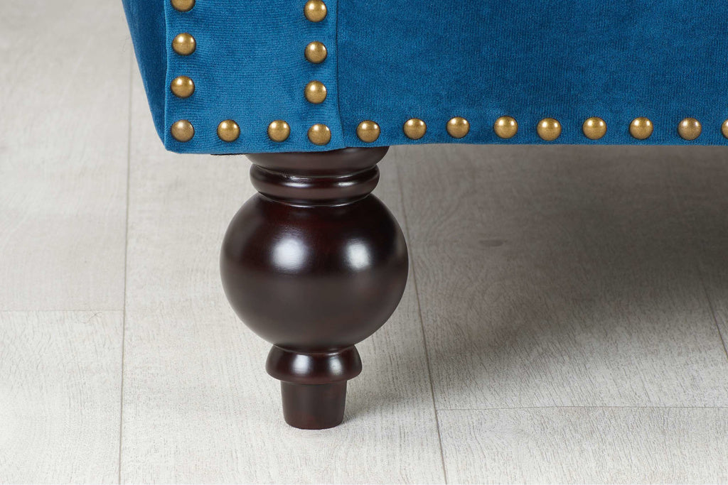 Chester 3 Seater Sofa in Midnight Blue