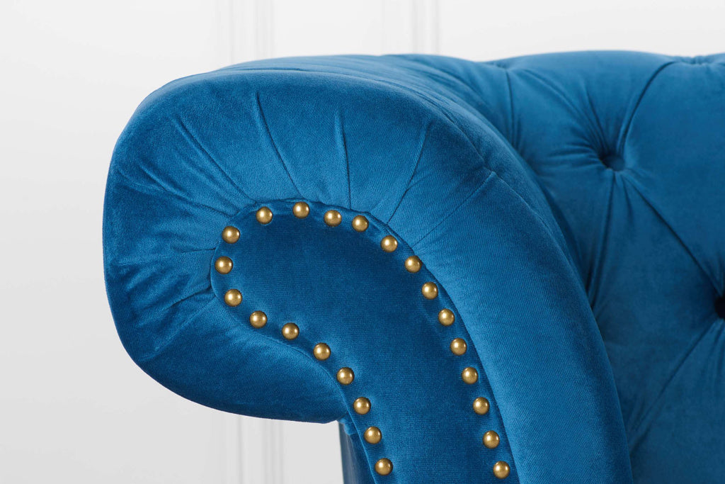 Chester 3 Seater Sofa in Midnight Blue