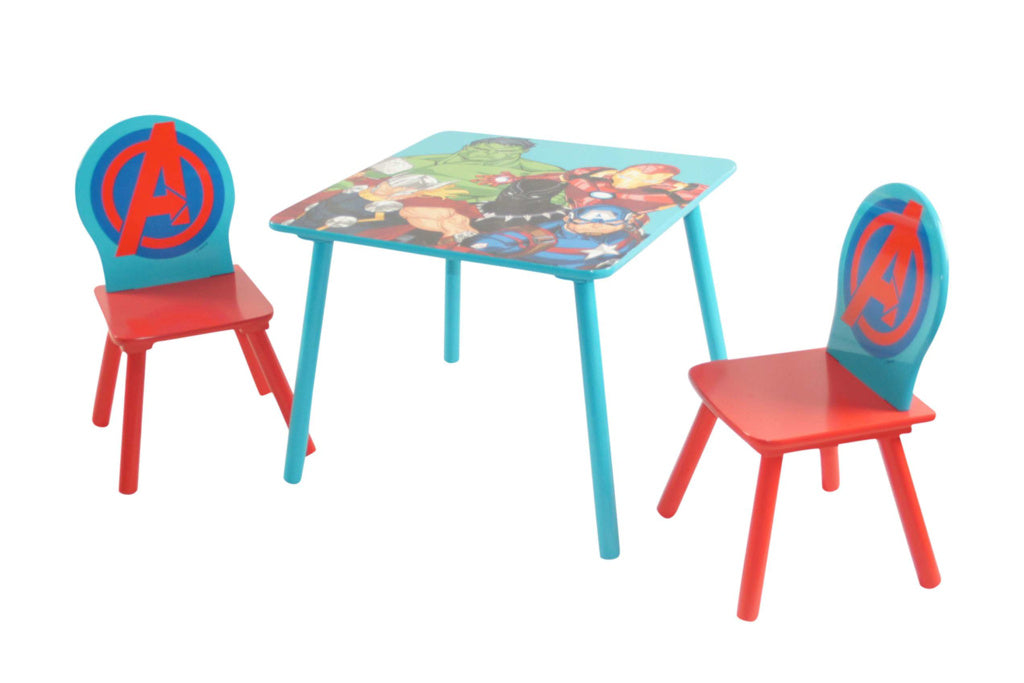 Avengers Table and 2 Chairs