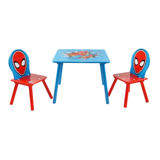 Spiderman Table and 2 Chairs