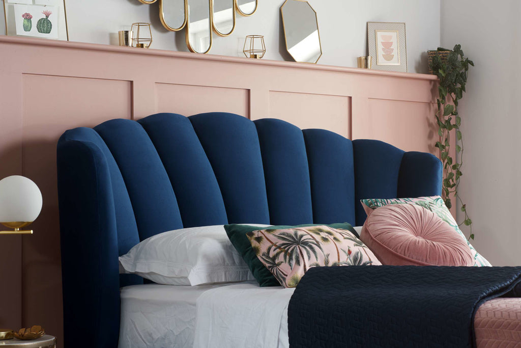 Lottie Fabric Ottoman Bed