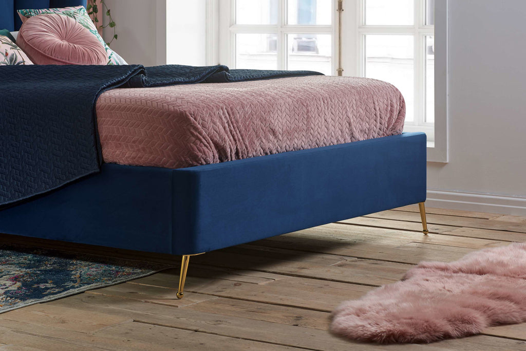 Lottie Fabric Ottoman Bed