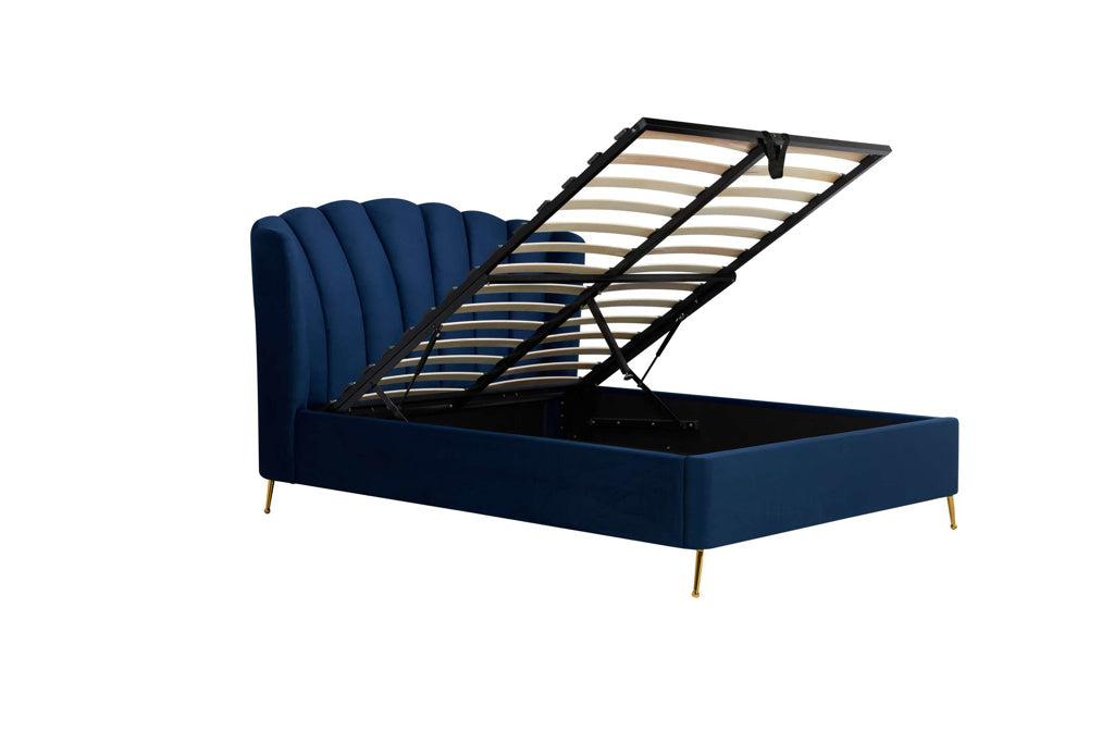 Lottie Fabric Ottoman Bed