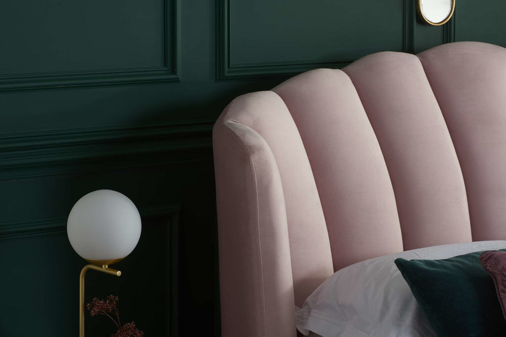 Lottie Fabric Ottoman Bed