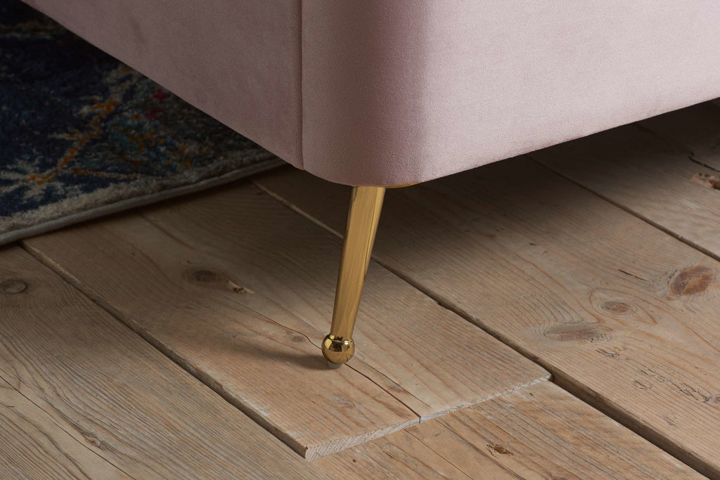 Lottie Fabric Ottoman Bed