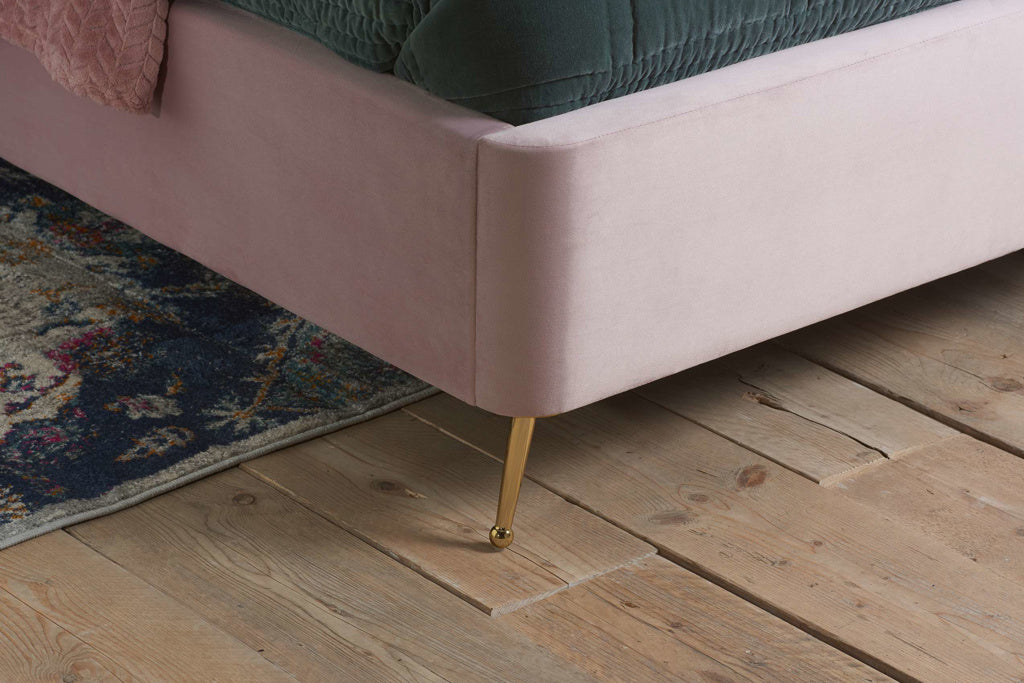 Lottie Fabric Ottoman Bed