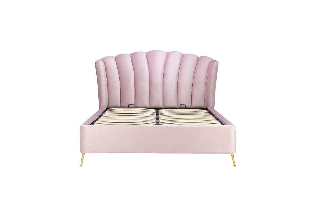 Lottie Fabric Ottoman Bed