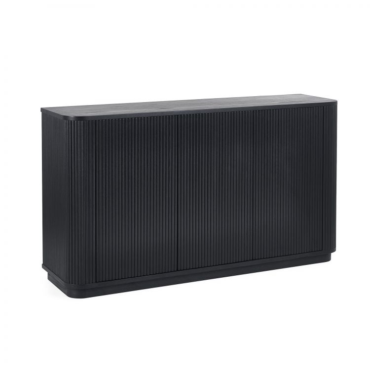 Louis Black Fluted Sideboard