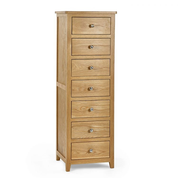 Mallory 7 Drawer Narrow Chest of Drawers