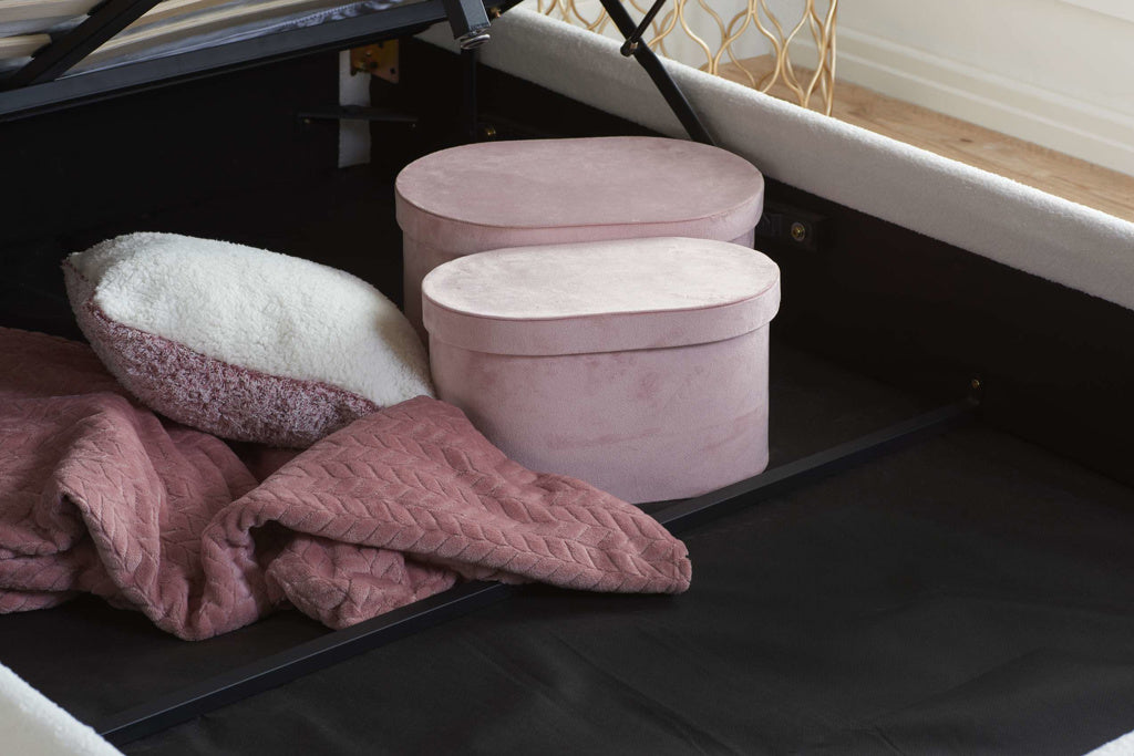 Fabric Ottoman Bed