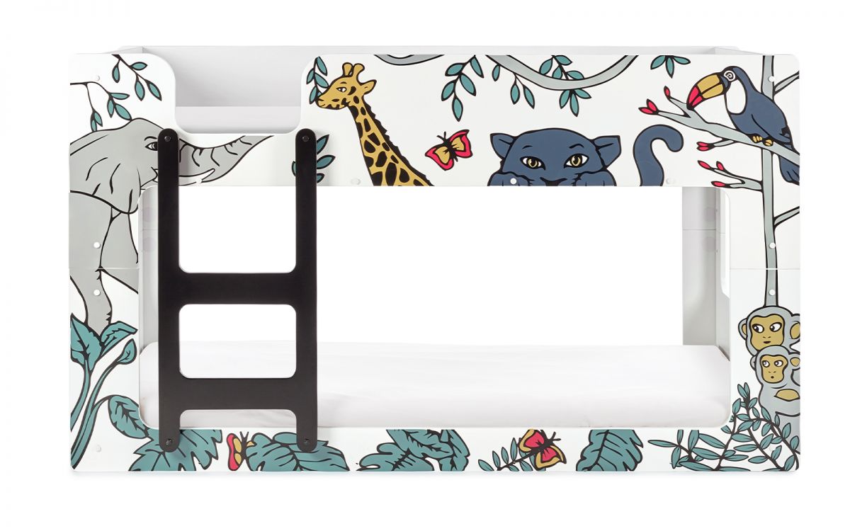 Safari Print Bunk Bed
