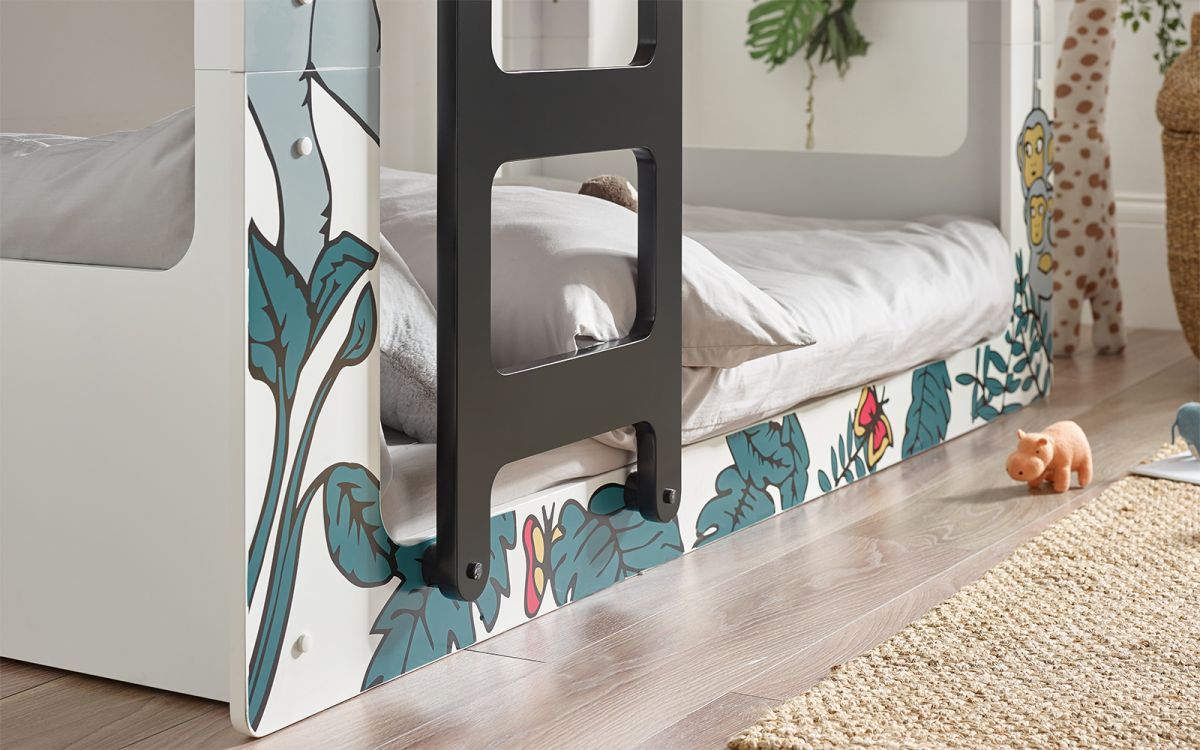 Safari Print Bunk Bed