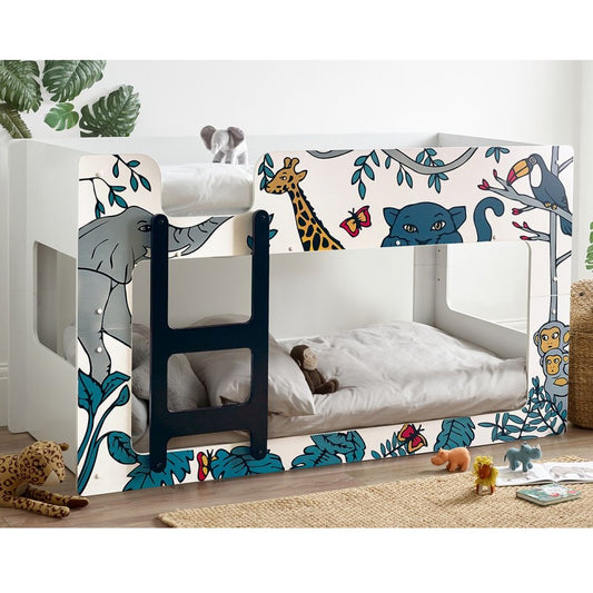 Safari Print Bunk Bed