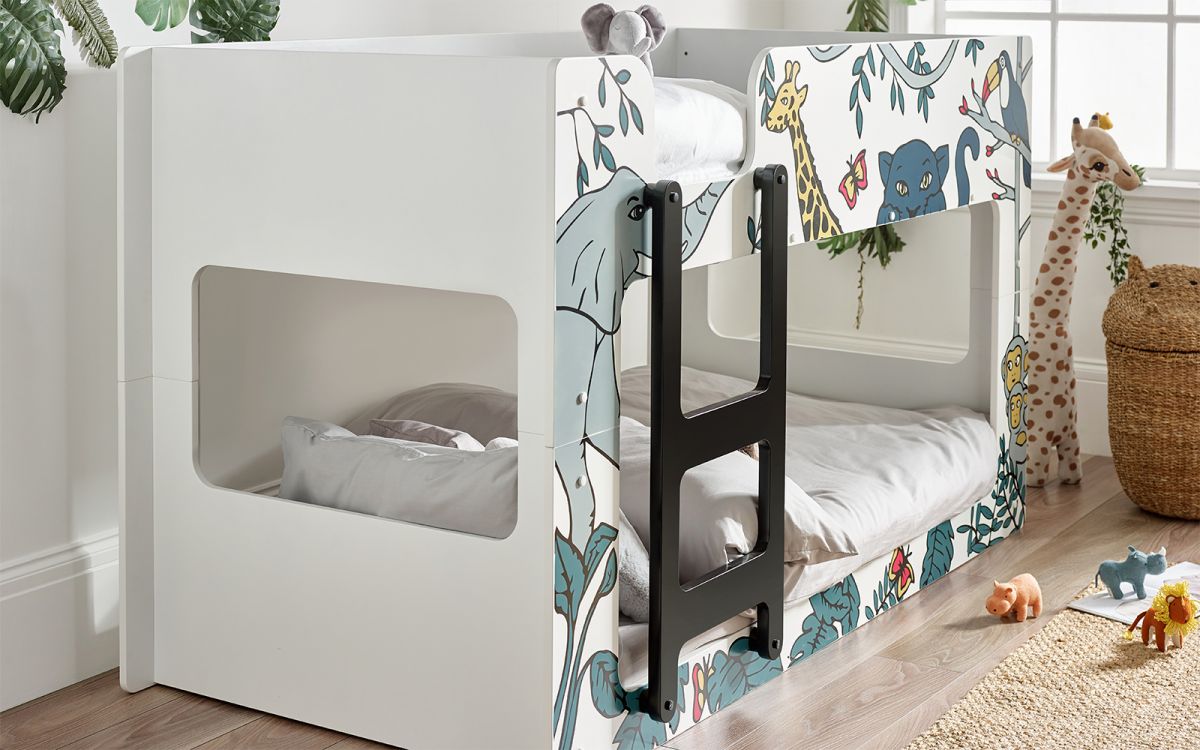Safari Print Bunk Bed