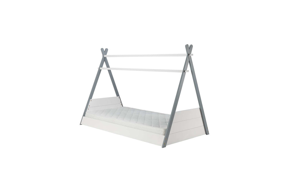 Teepee Bed White & Grey