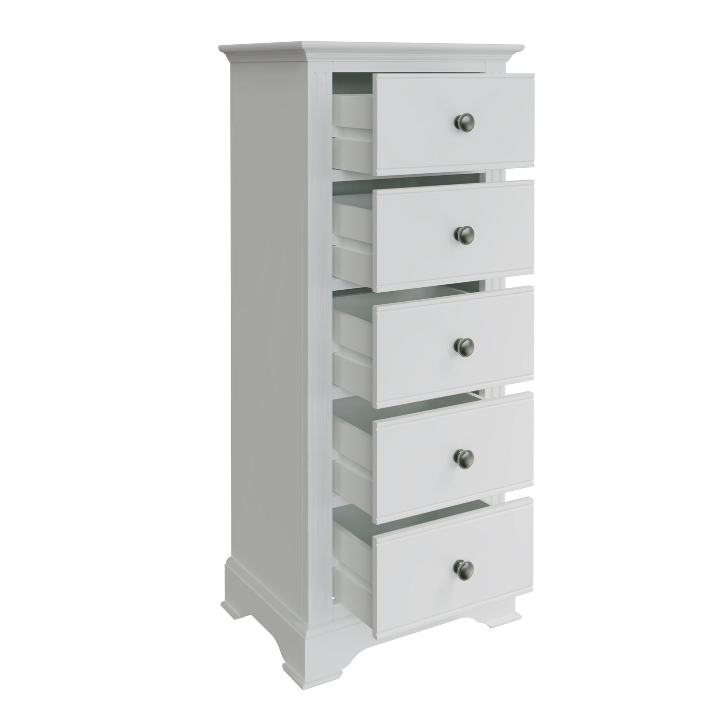 5 Drawer Narrow Chest of Drawers
